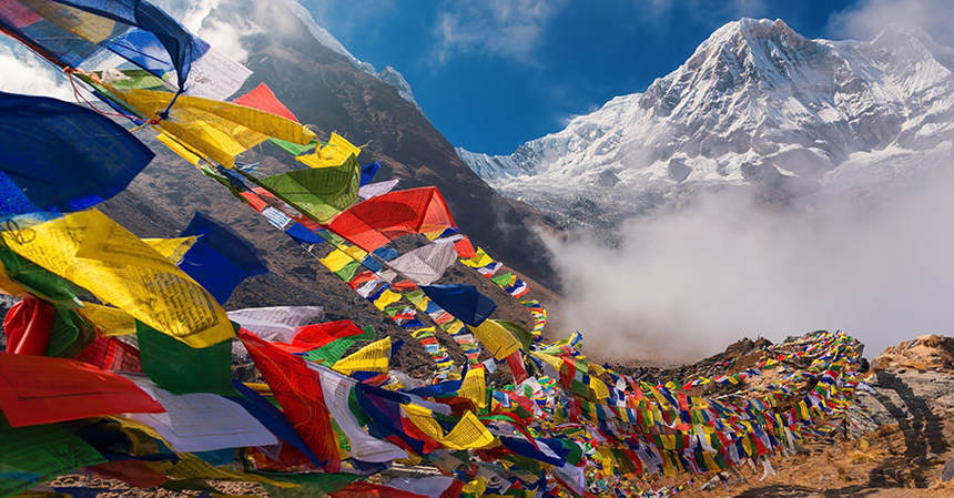 Round-trip flights from Sofia to Kathmandu, Nepal for just 357 €