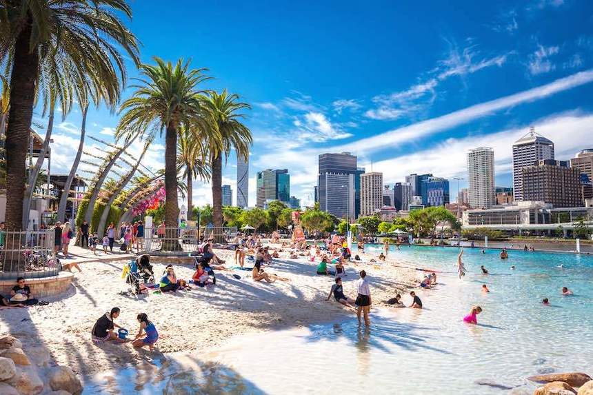 Return flights from London to Brisbane for just 397 £ 