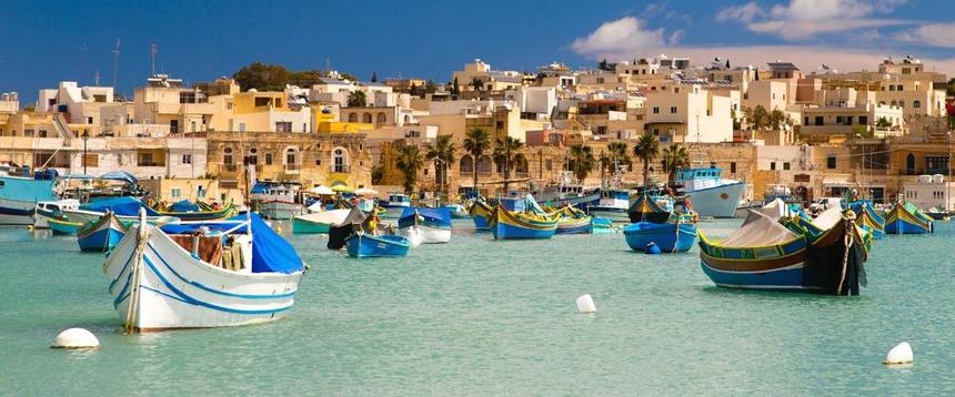 Summer return flights from Madrid to Malta from just 72 €