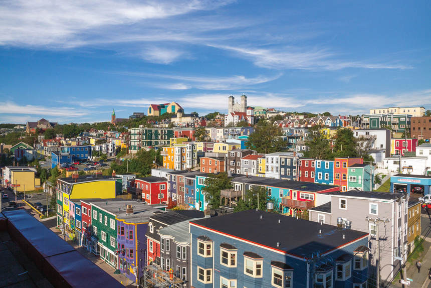 One-way flights from Dublin to Saint John's & Halifax, Canada from just 73 €