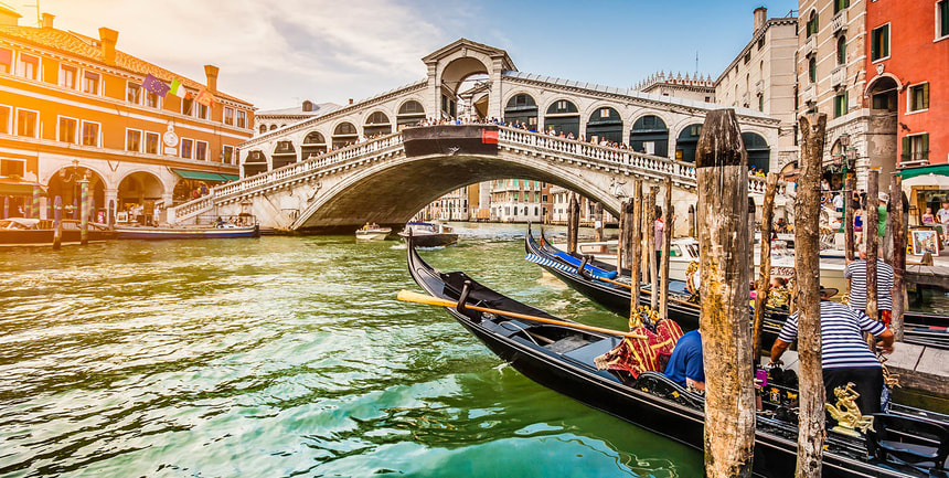 Round-trip flights from Bristol to Venice on sale from just 21 £ 